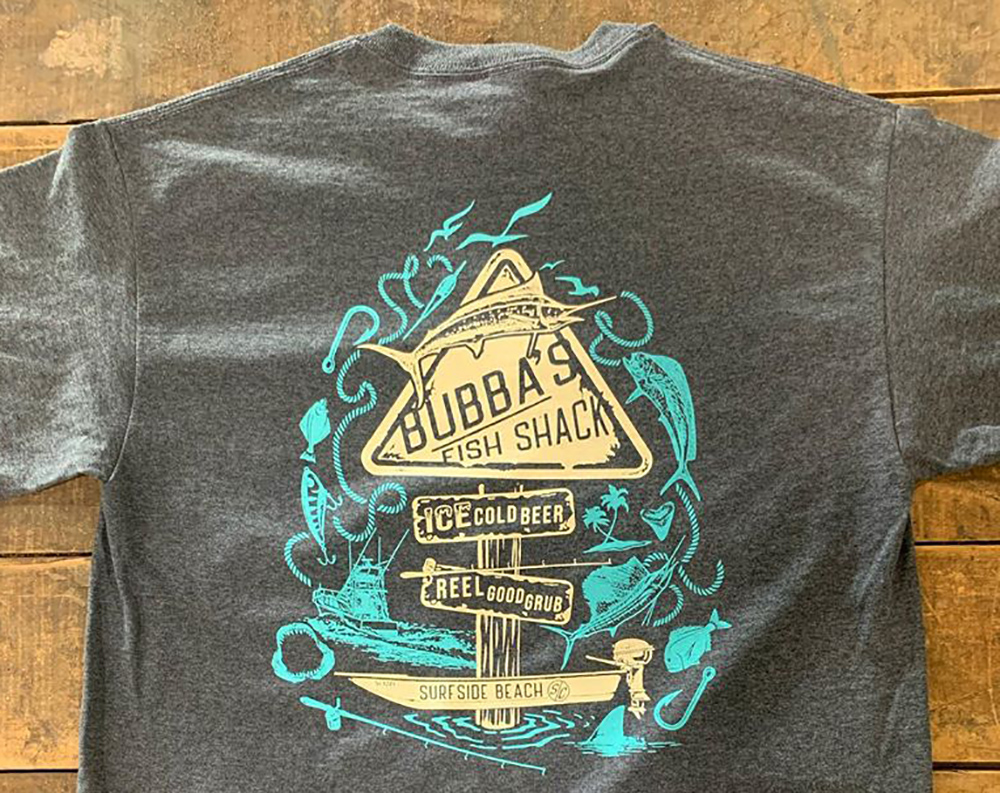 Bubba's Gear - T-Shirts, Newest Designs Available - Bubba's Fish Shack